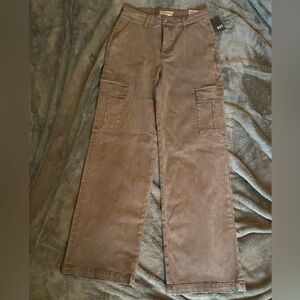 Kut from the Kloth Olive Cargo Pants Size 4